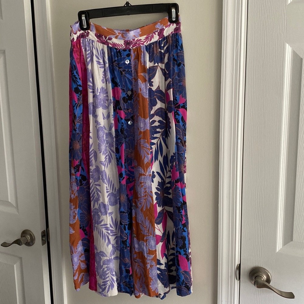 Xirena Cotton Midi Skirt